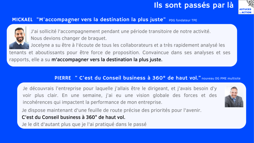 Astuces en Action -témoignage clients -2